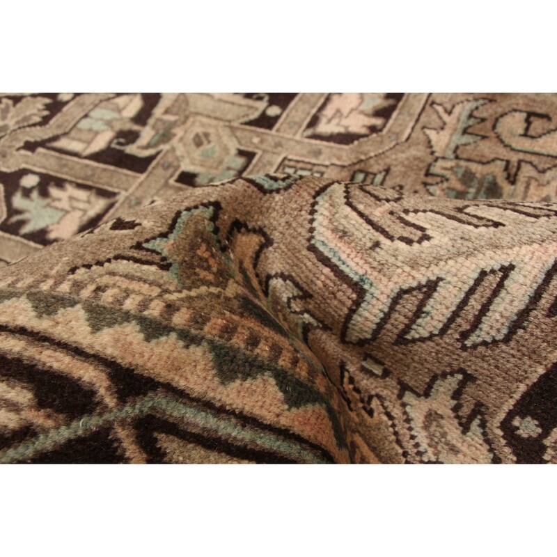 ECARPETGALLERY Hand-knotted Sarabi Brown, Taupe Wool Rug - 7'3 x 11'0