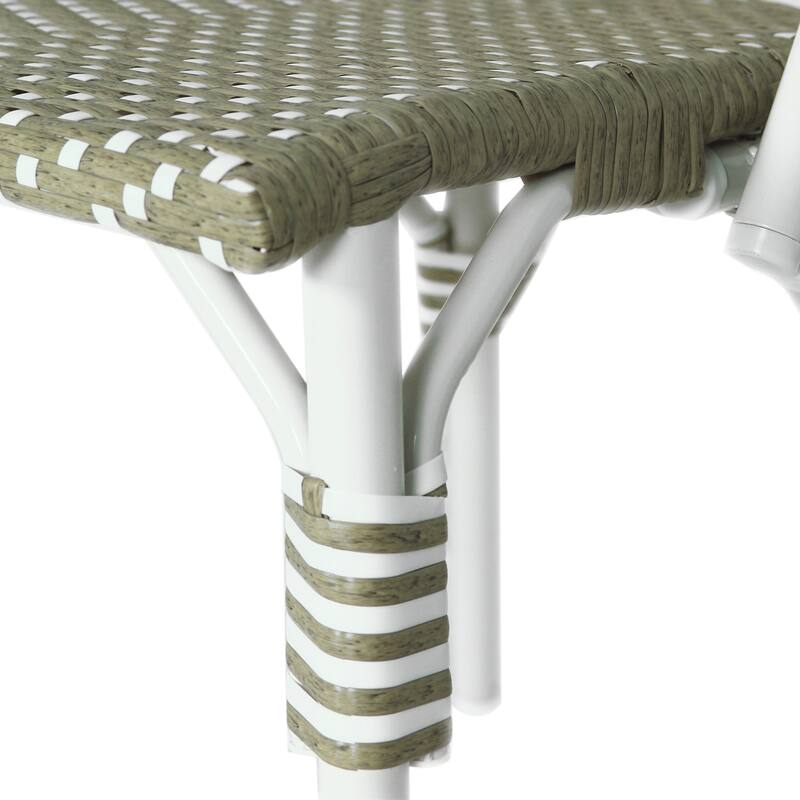 Remi Outdoor French Cafe Style Chairs (Set of 2) by Christopher Knight Home