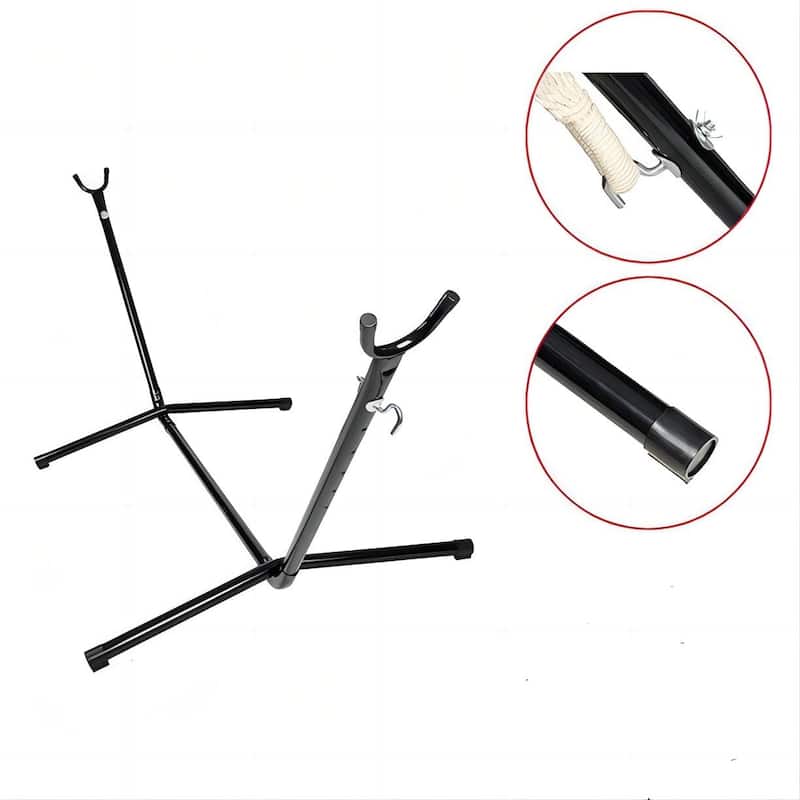 2-person Hammock with Stand for Outdoor