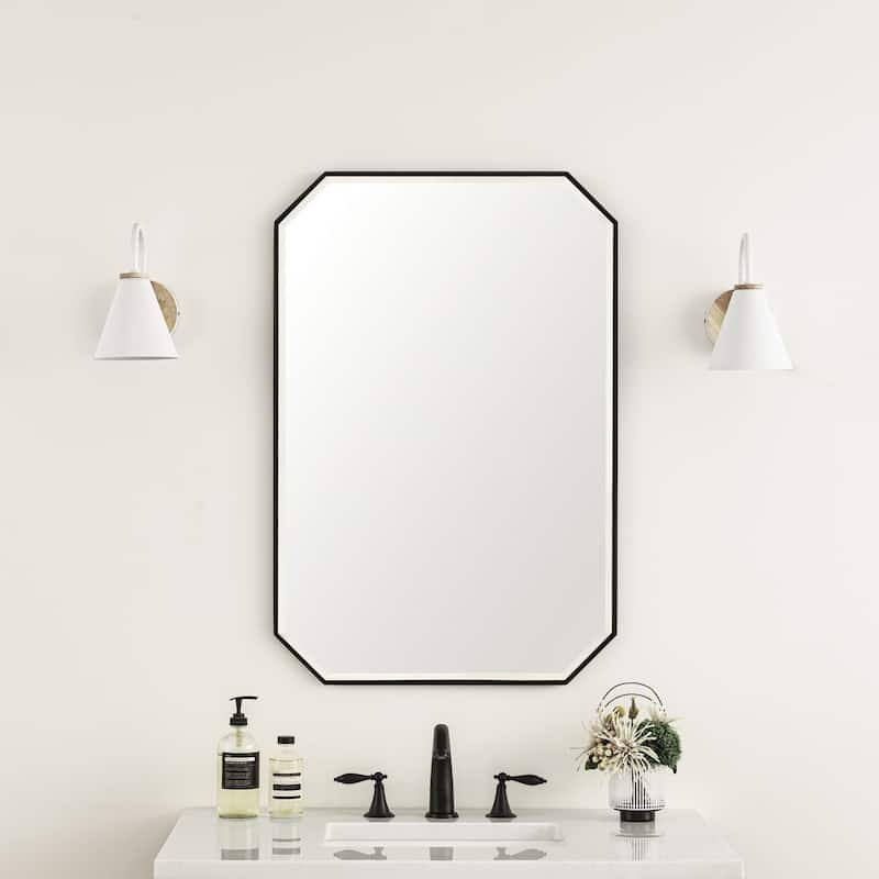 James Martin Vanities 715-MO24 Rohe 24"W x 36"H Geometric Beveled