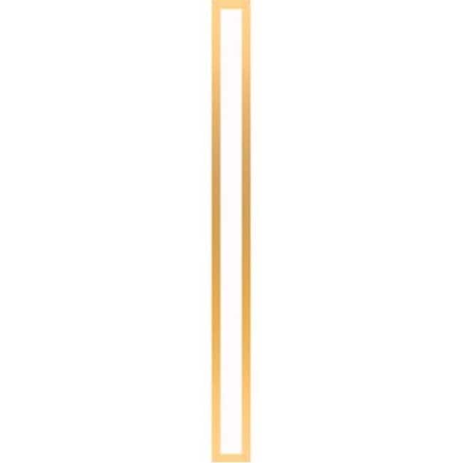 Robern Profiles Single Light 39-3/8" Tall Integrated LED Bath Bar - - Matte Gold