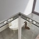 preview thumbnail 5 of 18, Elegant Chrome Finish Corner Entry Shower Enclosure with Sliding Shower Doors（Shower Base not Included）