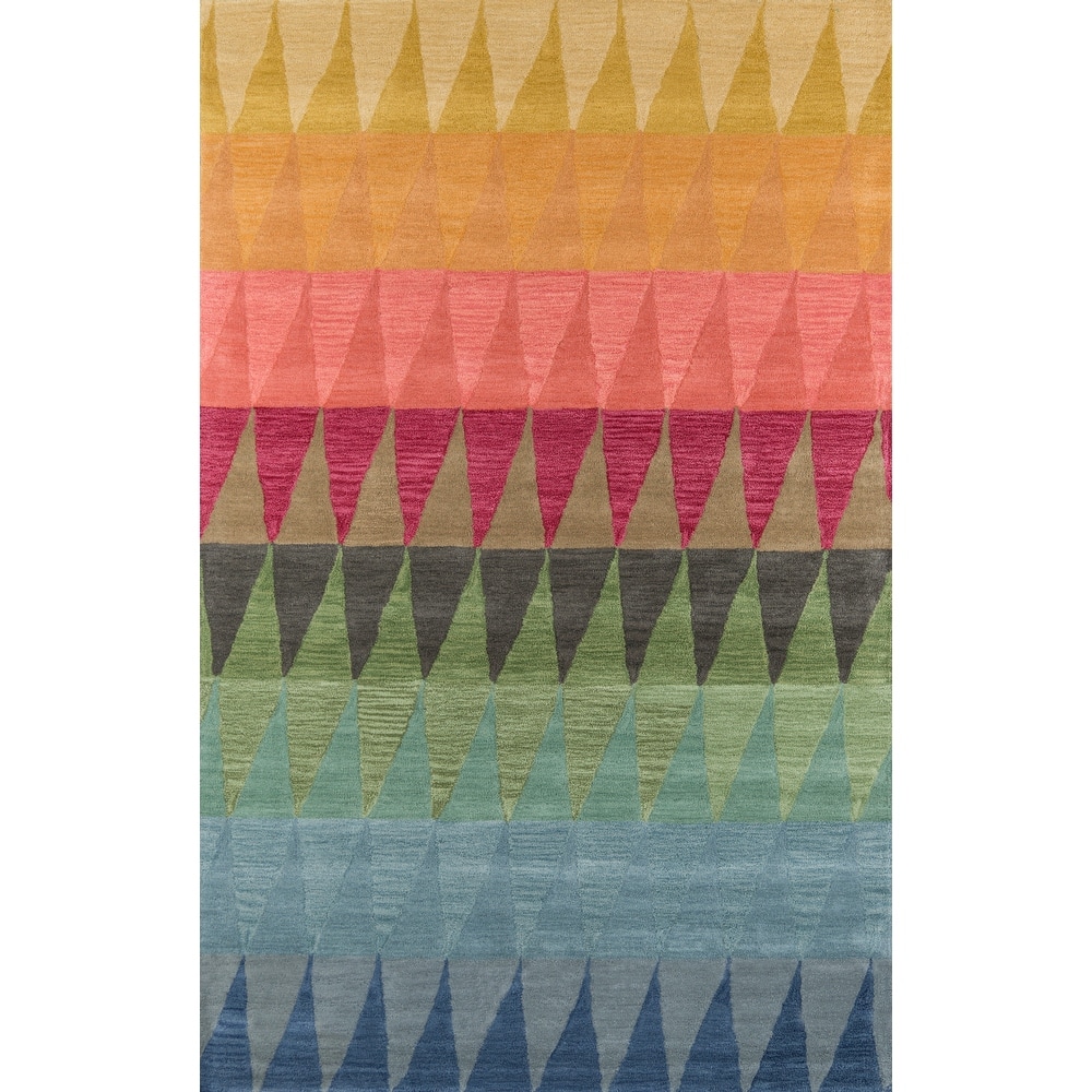 Momeni Delhi Hand-tufted Wool Geometric Area Rug