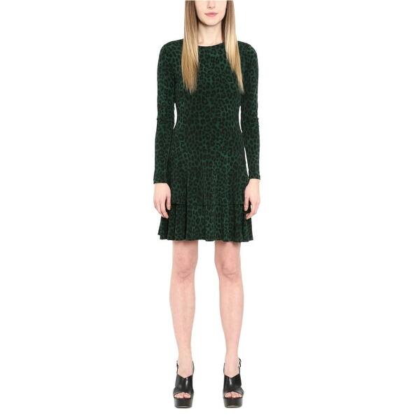 green emerald velvet dress Green / 14 Michael Kors Green Pleated Dress sz 14