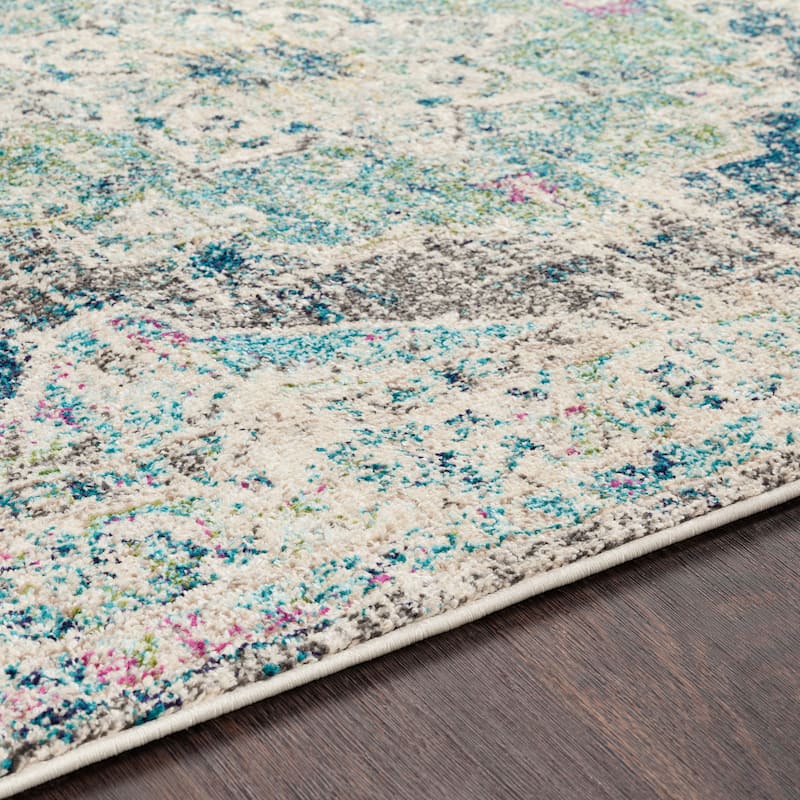 Artistic Weavers Mirvet Vintage Distressed Medallion Area Rug