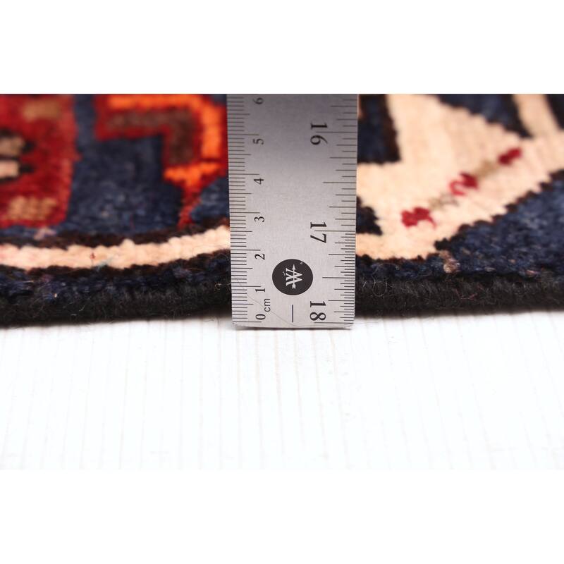 ECARPETGALLERY Hand-knotted Anatolian Vintage Red Wool Rug - 3'9 x 8'6