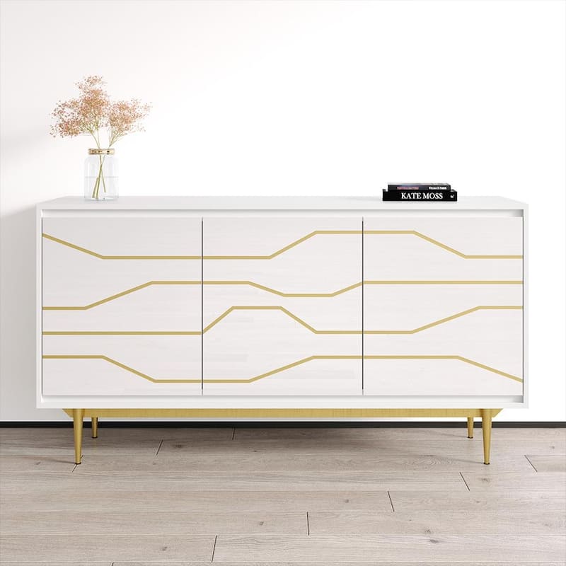 Maze Sideboard - N/A - White