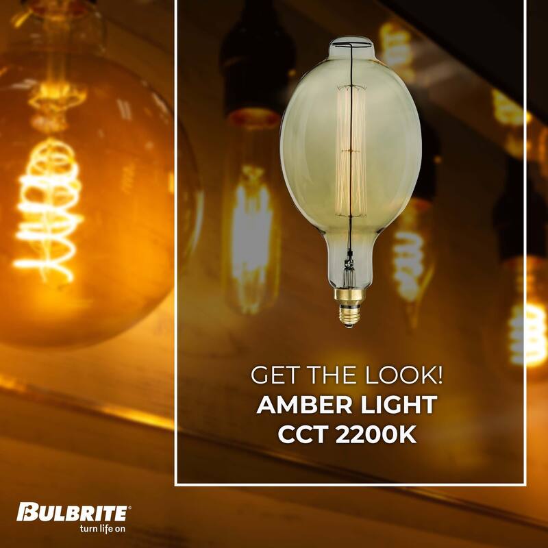 Bulbrite 60 Watt Dimmable Grand Nostalgic Medium (E26) Incandescent Bulb