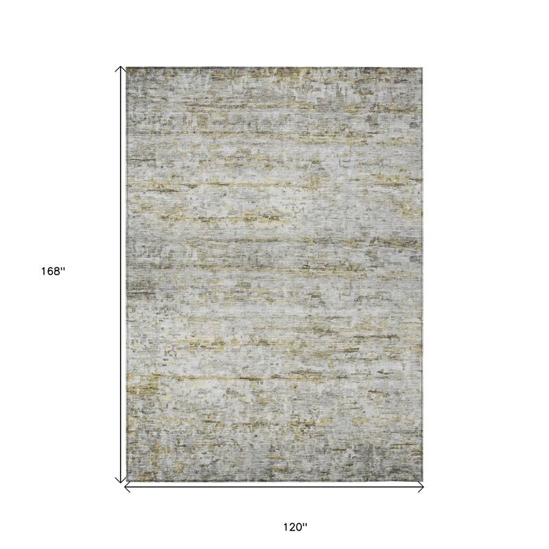 HomeRoots Striped Transitional Rectangle Outdoor Rug