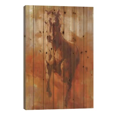 Lightcharger III Print On Wood by Zil Hoque - Multi-Color