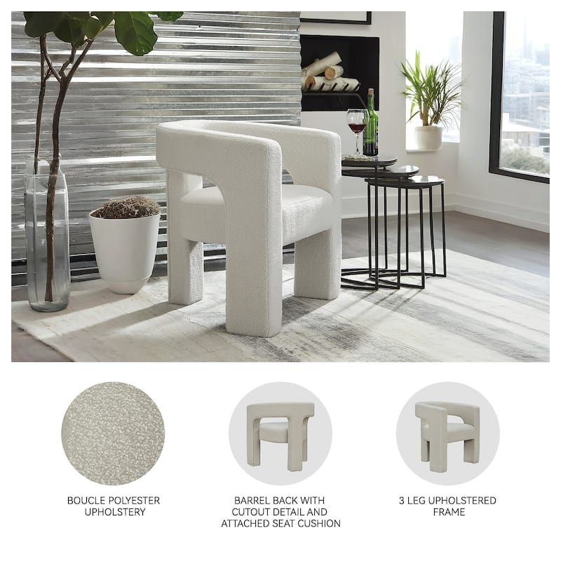 Signature Design by Ashley Landick Accent Chair - 29.25" W x 24.25" D x 30" H