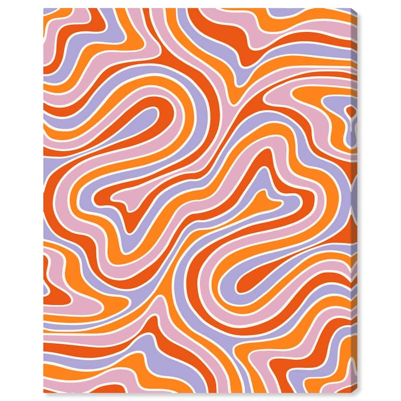 Bubble Gum Retro I Canvas by Art Remedy, Gallery Wrapped - 30" x 36"