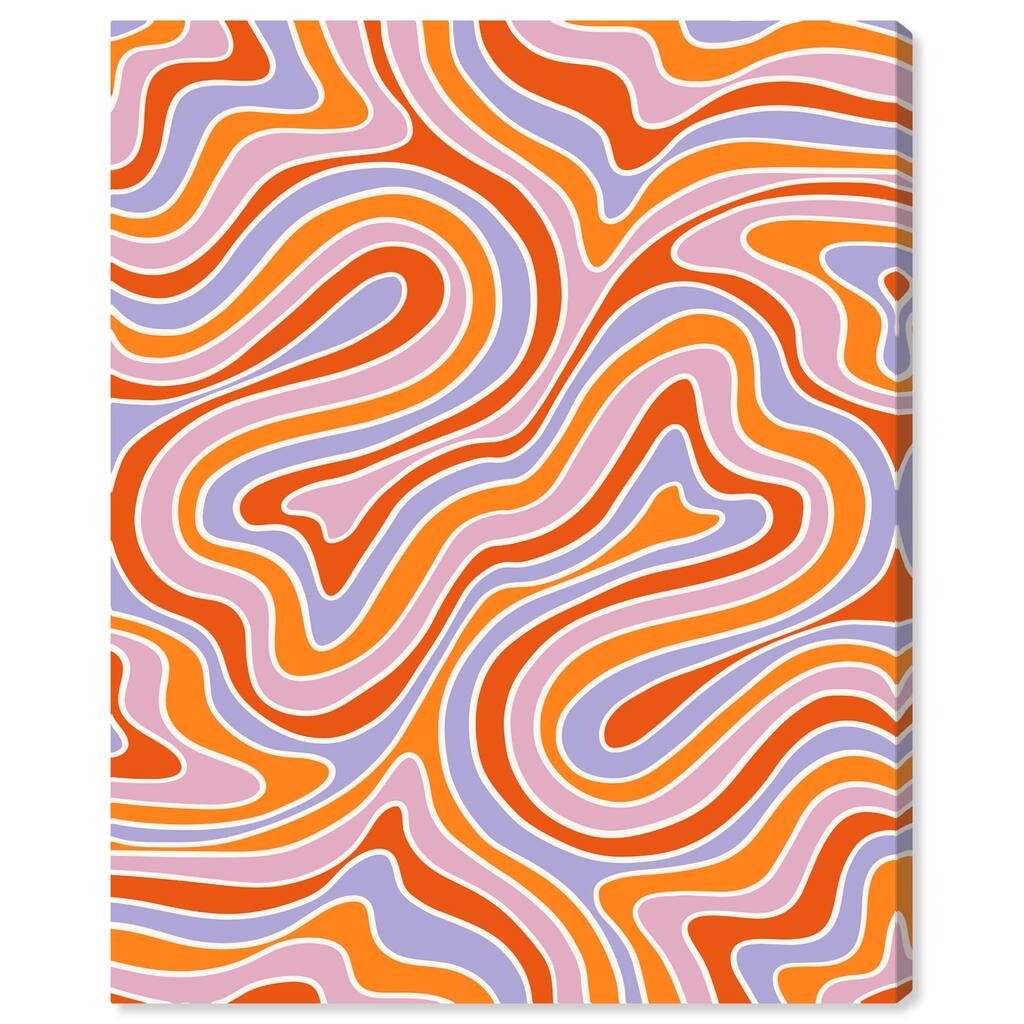 Bubble Gum Retro I Canvas by Art Remedy, Gallery Wrapped