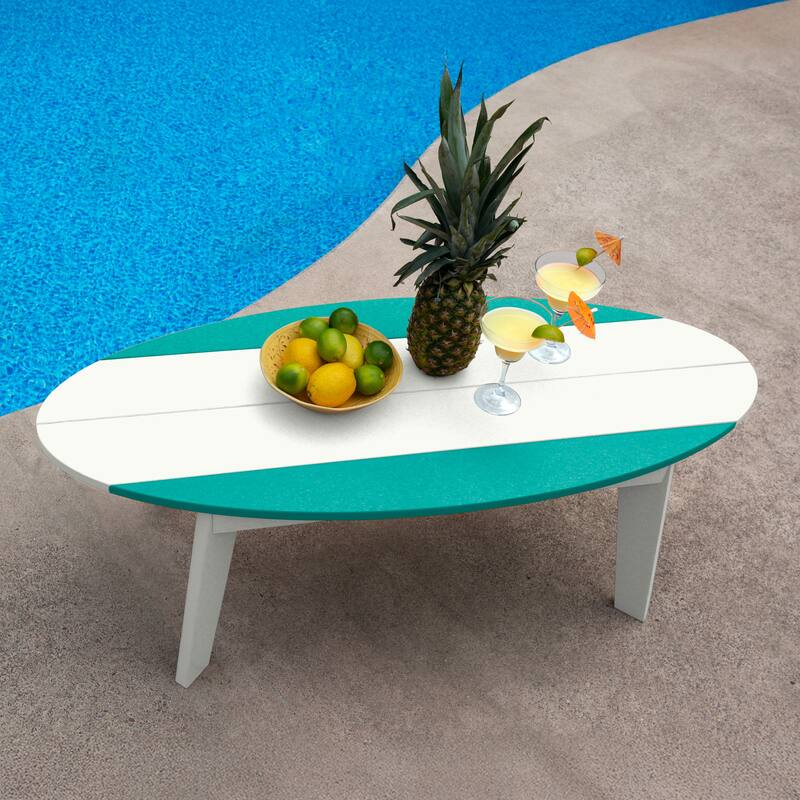 Shoreline Surfboard Outdoor Coffee Table