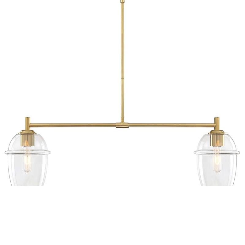 Designers Fountain D310M-IS Summer Jazz 2 Light 36" Wide Linear - Brushed Gold