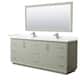 Option Light Green / Carrara Cultured Marble Top /