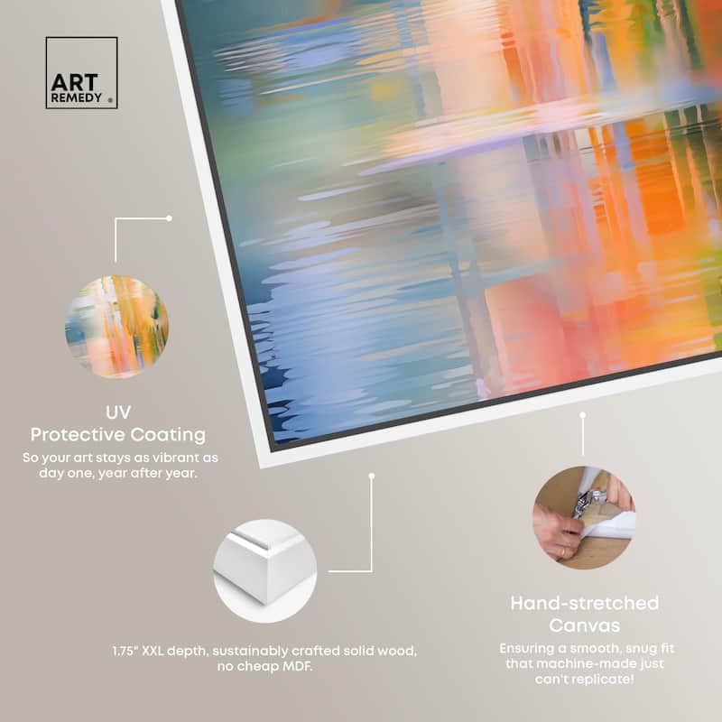 Spectrum's Embrace Canvas by Art Remedy