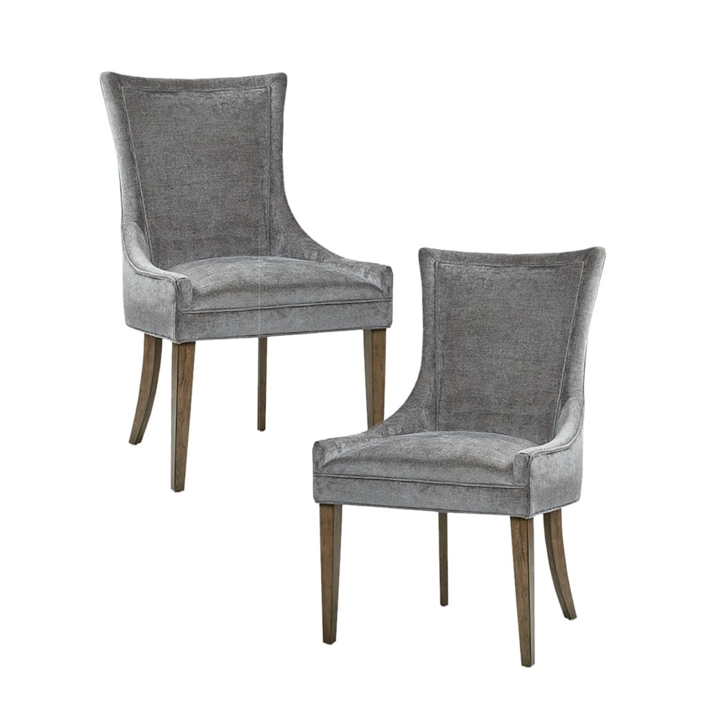 Dining Side Chair Set of 2, Retro Contrast Color Dining Chair