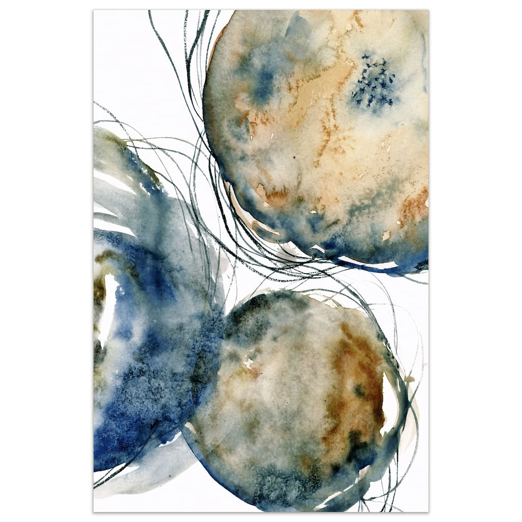 Empire Art"Hibernation I" Frameless Tempered Art Glass Wall Art