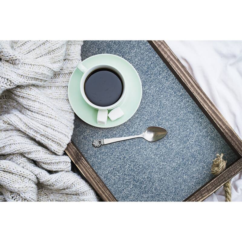 NuWallpaper Ashland Navy Peel and Stick Wallpaper