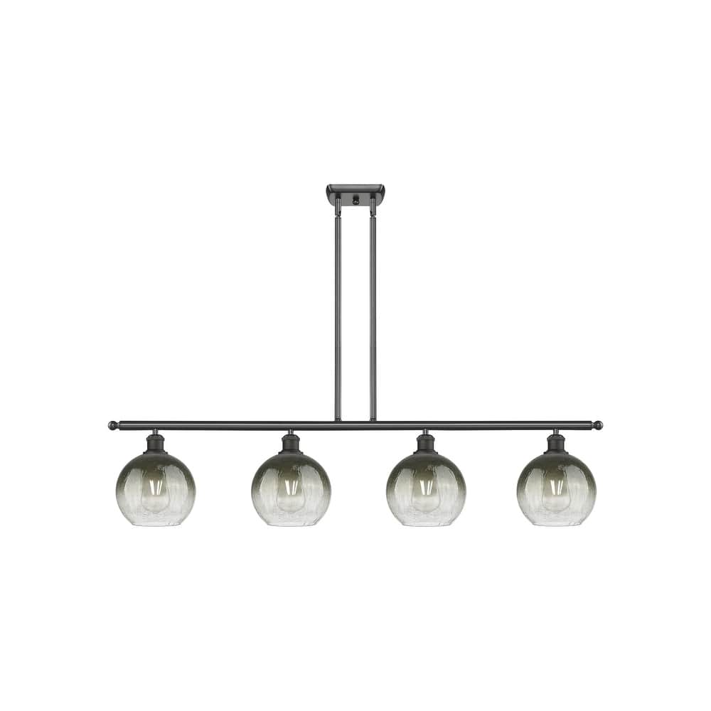 Innovations Lighting Endless Possibilities Ballston - Brookhaven Globe - 4 Light 48" Stem Hung Island Light