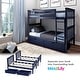 preview thumbnail 33 of 42, Max and Lily Twin Bunk Bed with Storage Drawers