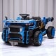 preview thumbnail 14 of 27, 24V 2-Seater Electric Ride-On Dump Car for Kids Ages 3+, 400W Motor, Remote Control, MP3, Bluetooth, Lights & Rear Shovel