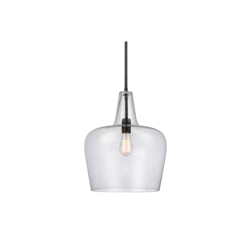 Millennium Lighting 99401 Puckette 14" Wide Pendant - Matte Black