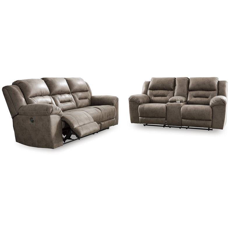 Signature Design by Ashley Stoneland 2-Piece Upholstery Package - 90"W x 41"D x 42"H