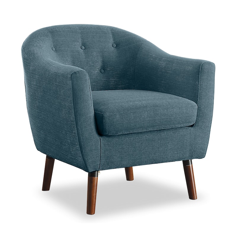 Cassville Accent Barrel Chair - 31" x 30.5" x 31.5" - Blue