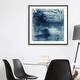 preview thumbnail 7 of 16, iCanvas "Indigo Square" by Lesia Binkin Framed