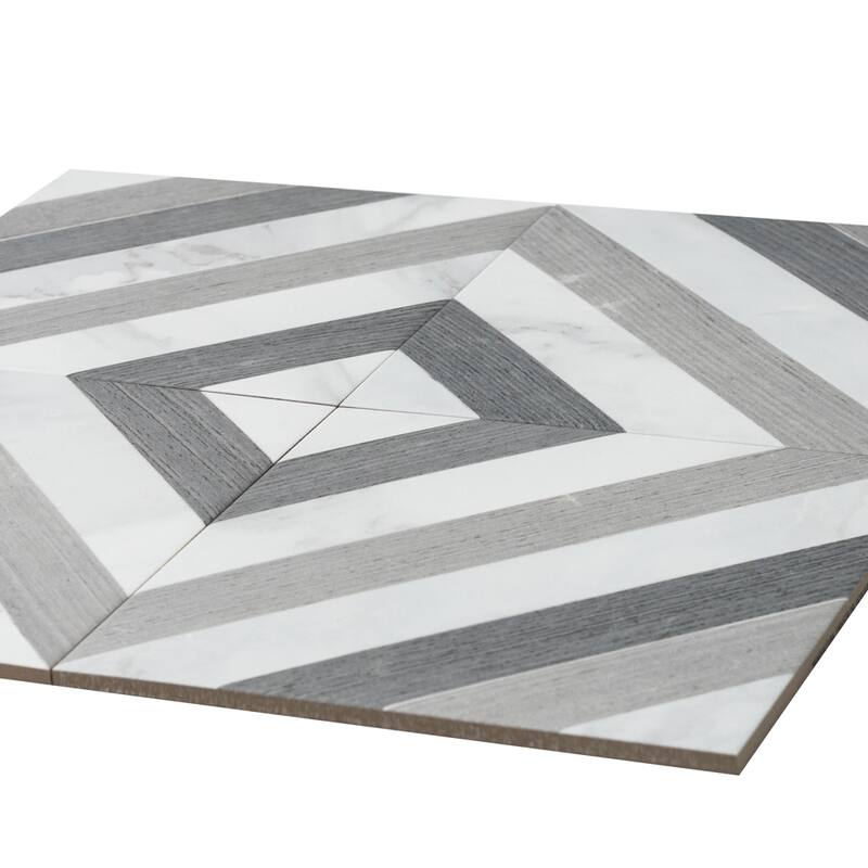 The Tile Life Palace 8x8 Wood Grey Porcelain Floor & Wall Tile