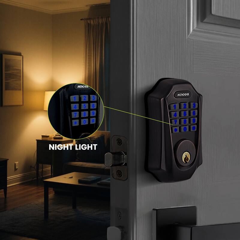 Smart Lock with Auto-Lock, Bluetooth and App Control