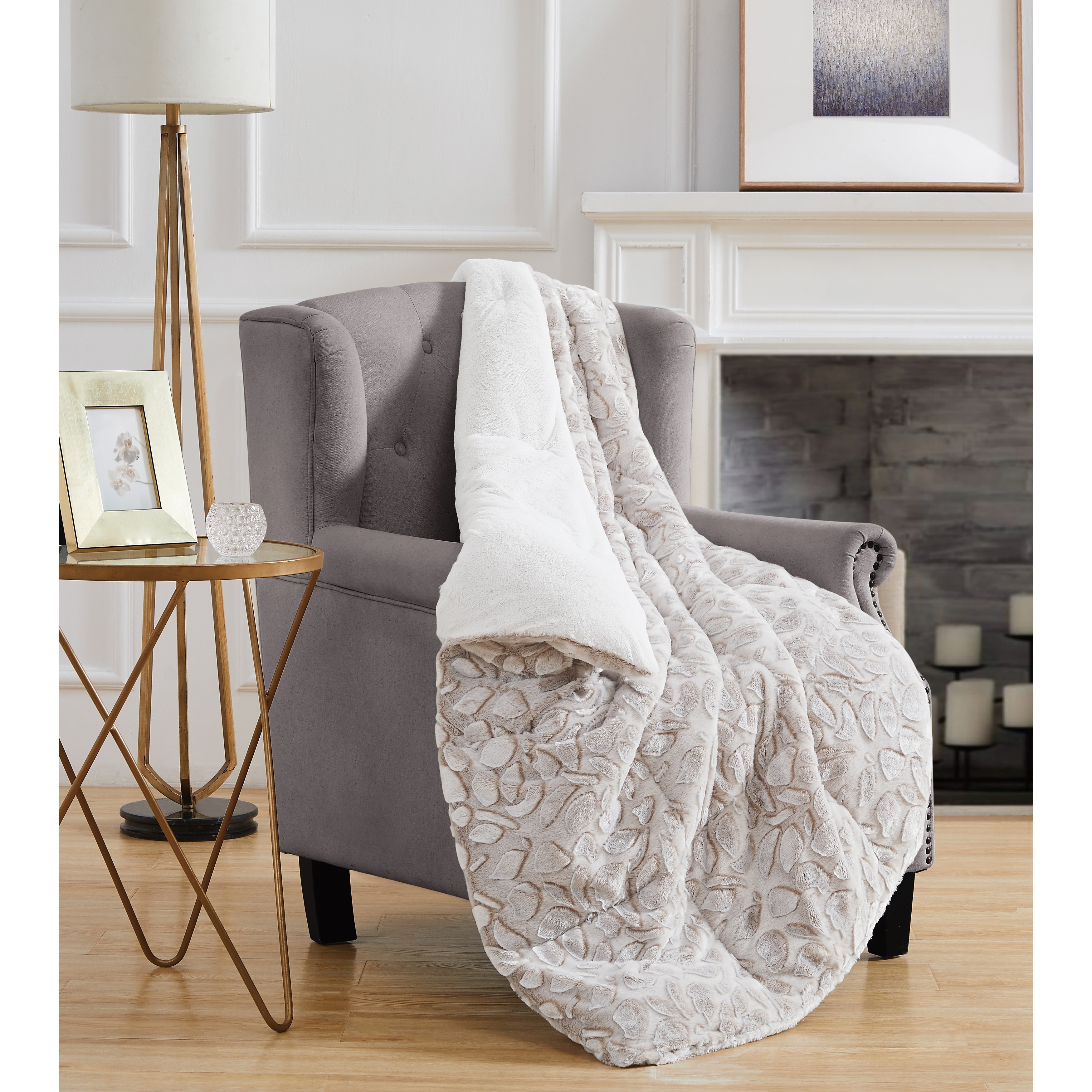 Christian siriano fur hot sale throw