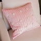 preview thumbnail 5 of 8, Crane Baby Pink Nursery Pillow