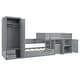preview thumbnail 24 of 29, Twin Bunk Bed with Trundle, Desk & Wardrobe
