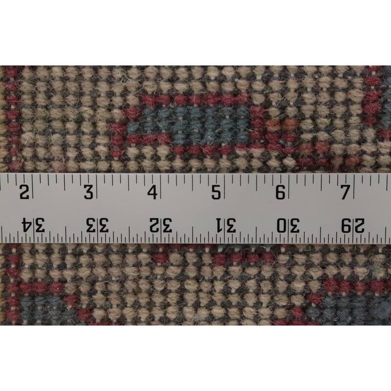 Hand Knotted Oriental 100% Wool Carpet Traditional All-Over Brown Ziegler Area Rug - 15' 7'' X 8' 2''