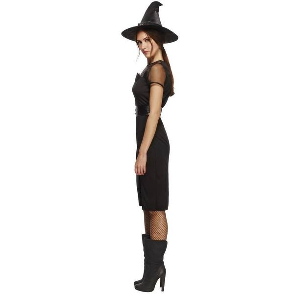 Shop 49 Black Enchanting Cat Witch Women Adult Halloween Costume Large Free Shipping On Orders Over 45 Overstock 29180661