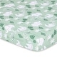 preview thumbnail 4 of 3, The Peanutshell Green Safari Mini Crib, Playard Sheet 3 Pack Set