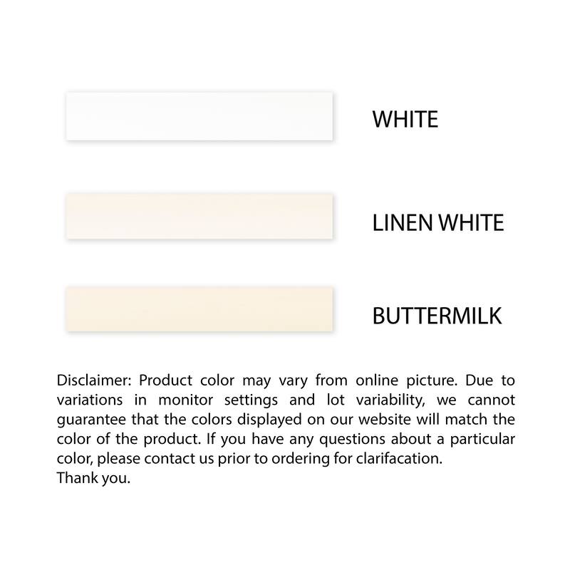 East West Furniture 5 Piece Dinette Set- a Dining Room Table and 2 Dining Chairs with 2 Benches, 36x60 Inch, Linen White