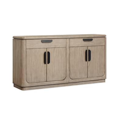 Magnussen Home Braelyn Dorian Grey Server - 70''W x 18''D x 36''H