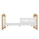 preview thumbnail 7 of 6, Twin Size House Shape Kids Wooden Bed Frame with Trundle and Guardrail
