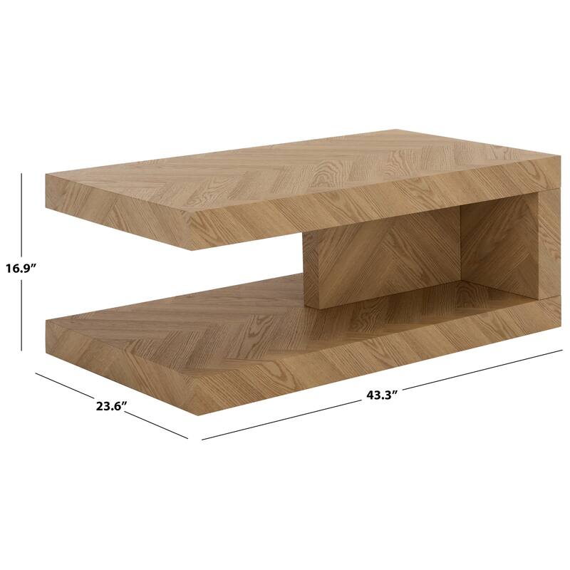 SEI Furniture Andra Coffee Table - 43"W x 24"D x 17"H