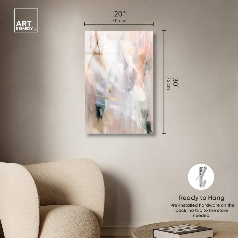 Drifting Colors I Acrylic by Art Remedy, Ready to Hang