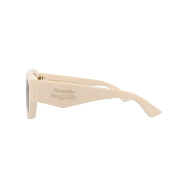 Alexander McQueen Square-Frame Recycled Acetate Sunglasses  display picture 3