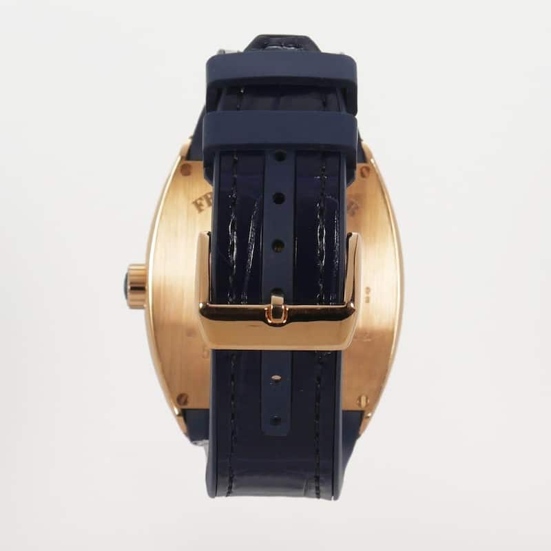 Franck Muller Vanguard Crazy Hours Watch - Blue Vanguard Crazy Hours