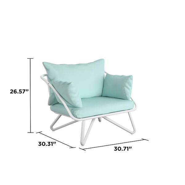 Novogratz Poolside Gossip Collection Teddi Outdoor Lounge Chairs 2 Piece On Sale Overstock 27326591
