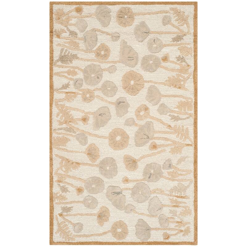 Martha Stewart by SAFAVIEH Poppy Glossary Wool/ Viscose Rug