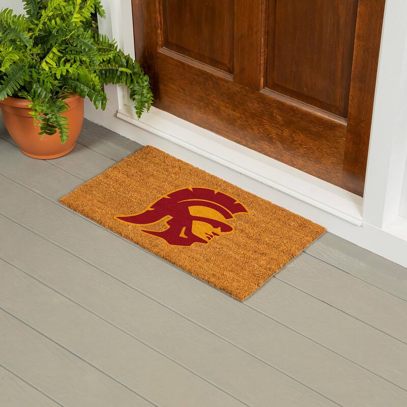 University of Southern California Full Color Indoor/Outdoor Coir Mat - 28" x 16"