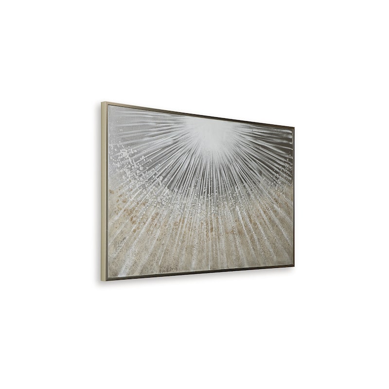 Signature Design by Ashley Waldard Light Gray/Beige Wall Art